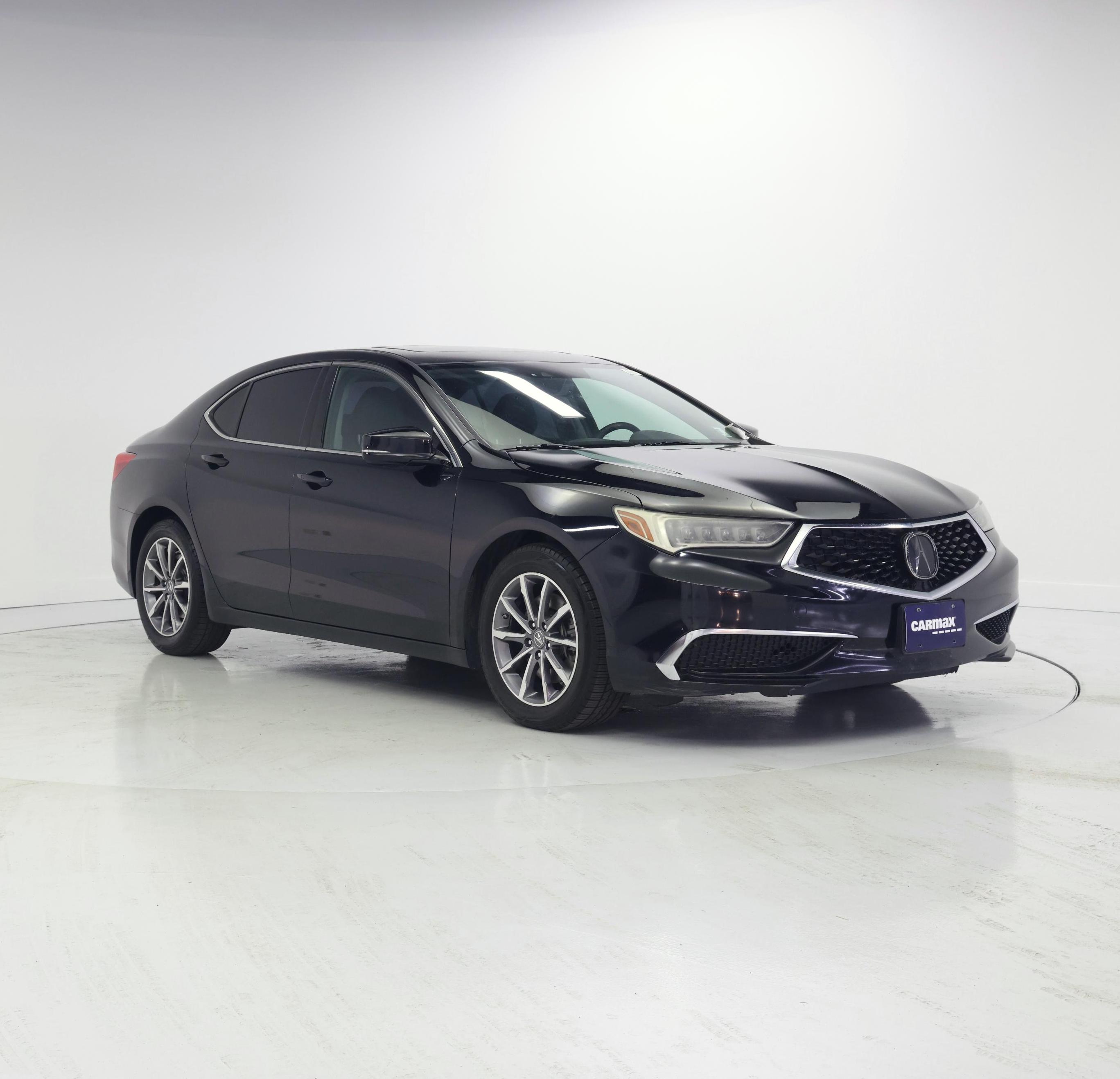 Black 2020 Acura TLX Sedan Front-Wheel Drive Automatic