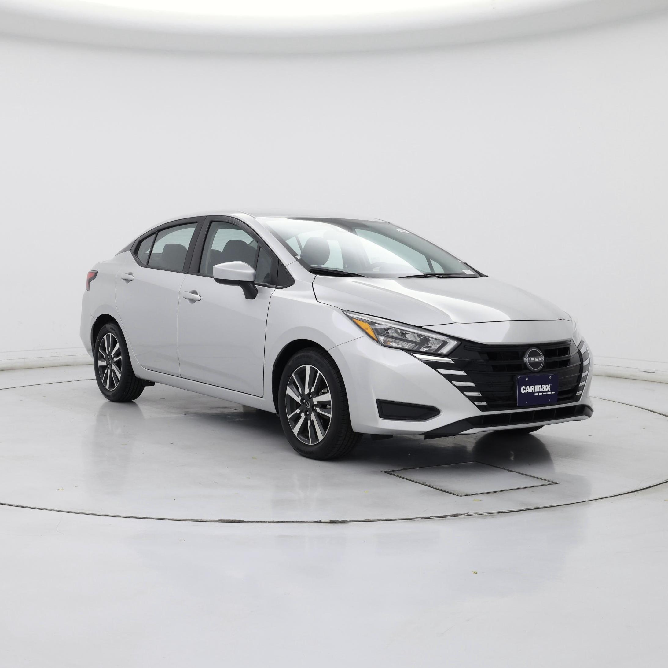 Silver 2025 Nissan Versa Sedan Front-Wheel Drive Automatic