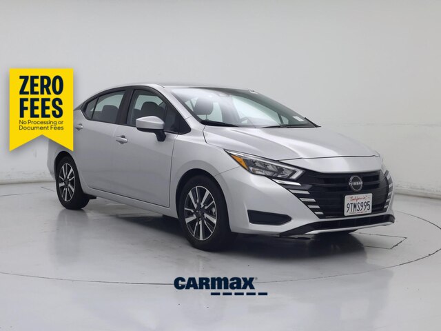Silver 2025 Nissan Versa Sedan Front-Wheel Drive Automatic
