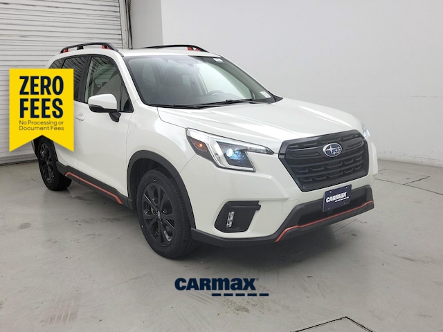 White 2023 Subaru Forester SUV / Crossover All-Wheel Drive Automatic