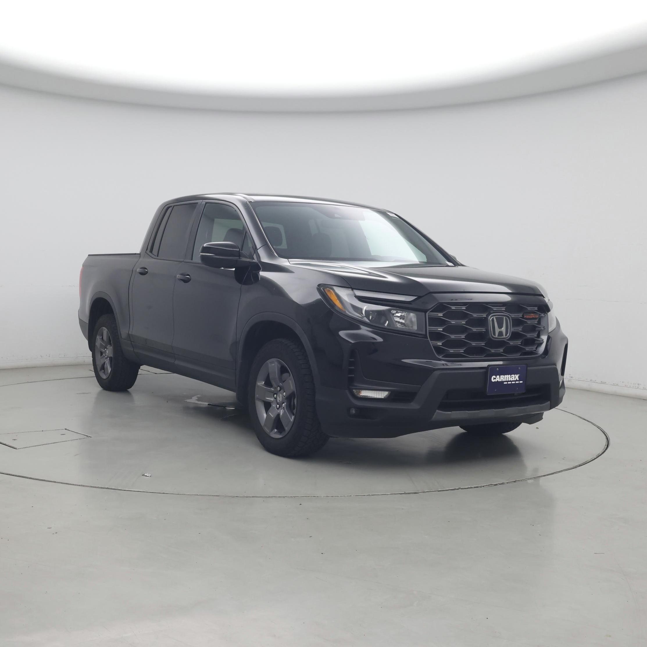 Black 2024 Honda Ridgeline Pickup Truck All-Wheel Drive Automatic