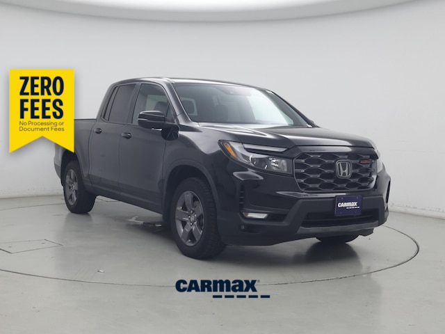 Black 2024 Honda Ridgeline Pickup Truck All-Wheel Drive Automatic