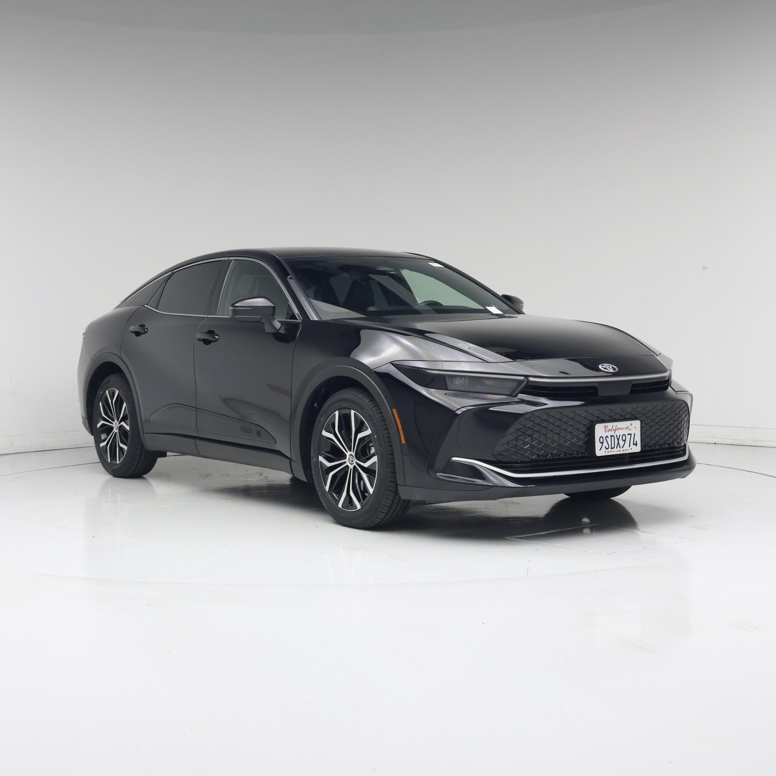 Black 2025 Toyota Crown Sedan All-Wheel Drive Continuously Variable Transmission