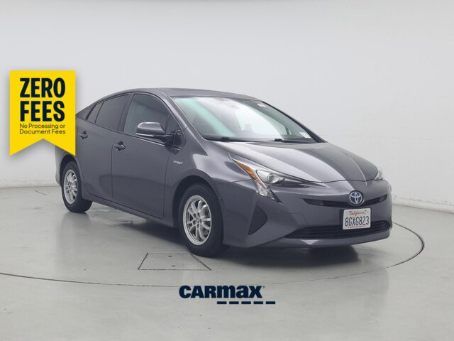 Gray 2018 Toyota Prius Hatchback Front-Wheel Drive Automatic