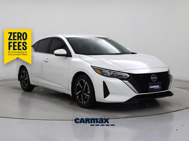 White 2024 Nissan Sentra Sedan Front-Wheel Drive Automatic