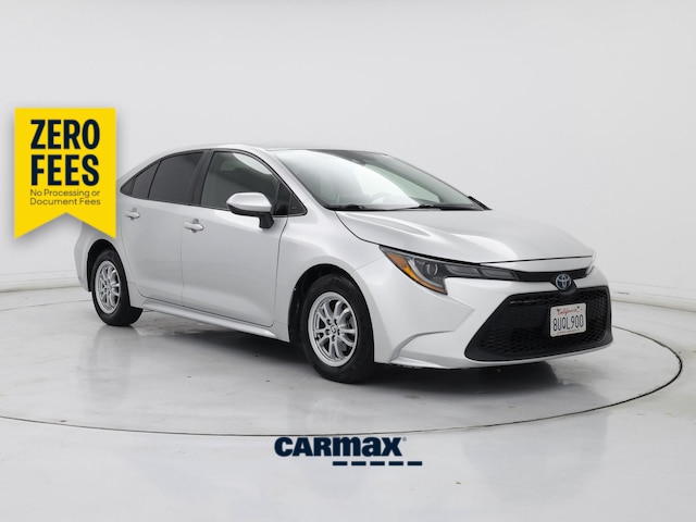 Silver 2021 Toyota Corolla Hybrid Sedan Front-Wheel Drive Automatic