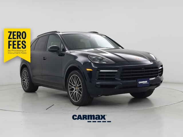 Blue 2022 Porsche Cayenne SUV / Crossover All-Wheel Drive Automatic