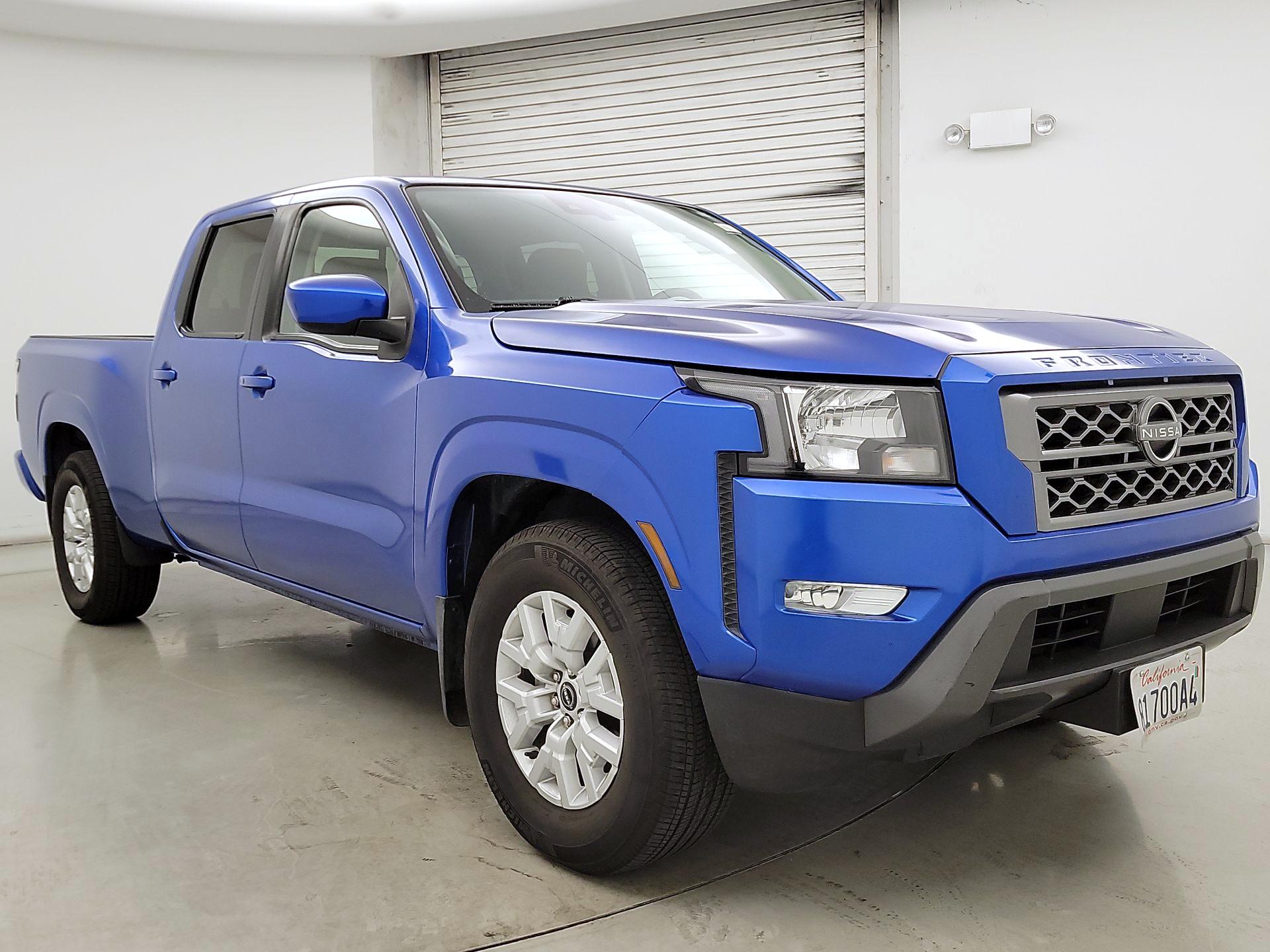 Blue 2024 Nissan Frontier Pickup Truck 4X2 Automatic