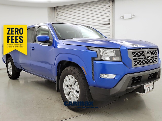 Blue 2024 Nissan Frontier Pickup Truck 4X2 Automatic
