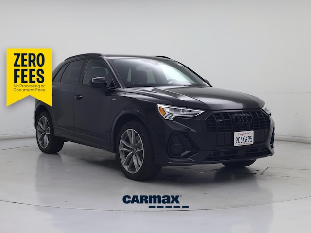 Black 2022 Audi Q3 SUV / Crossover All-Wheel Drive Automatic