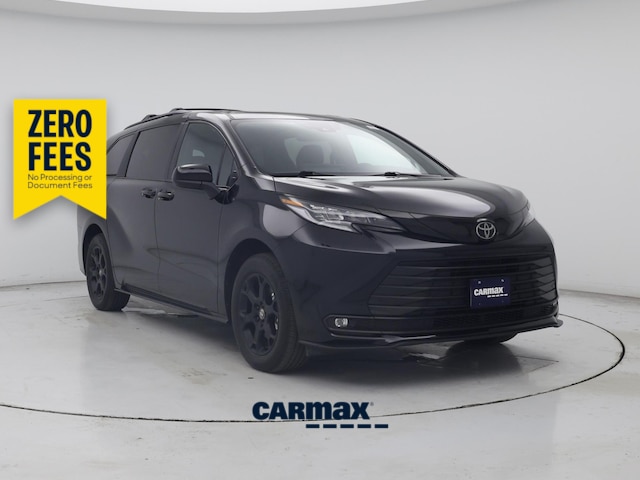 Black 2026 Toyota Sienna Minivan All-Wheel Drive Automatic