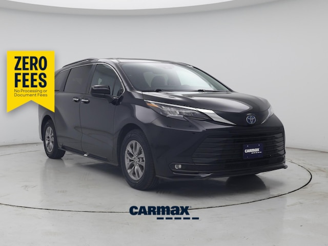 Black 2025 Toyota Sienna Minivan All-Wheel Drive Automatic