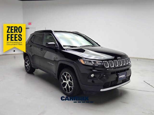 Black 2024 Jeep Compass SUV / Crossover Four-Wheel Drive Automatic