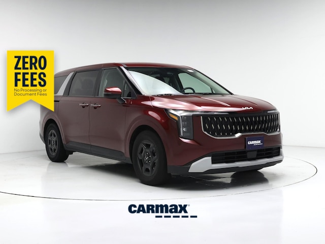 Red 2025 Kia Carnival Minivan Front-Wheel Drive Automatic