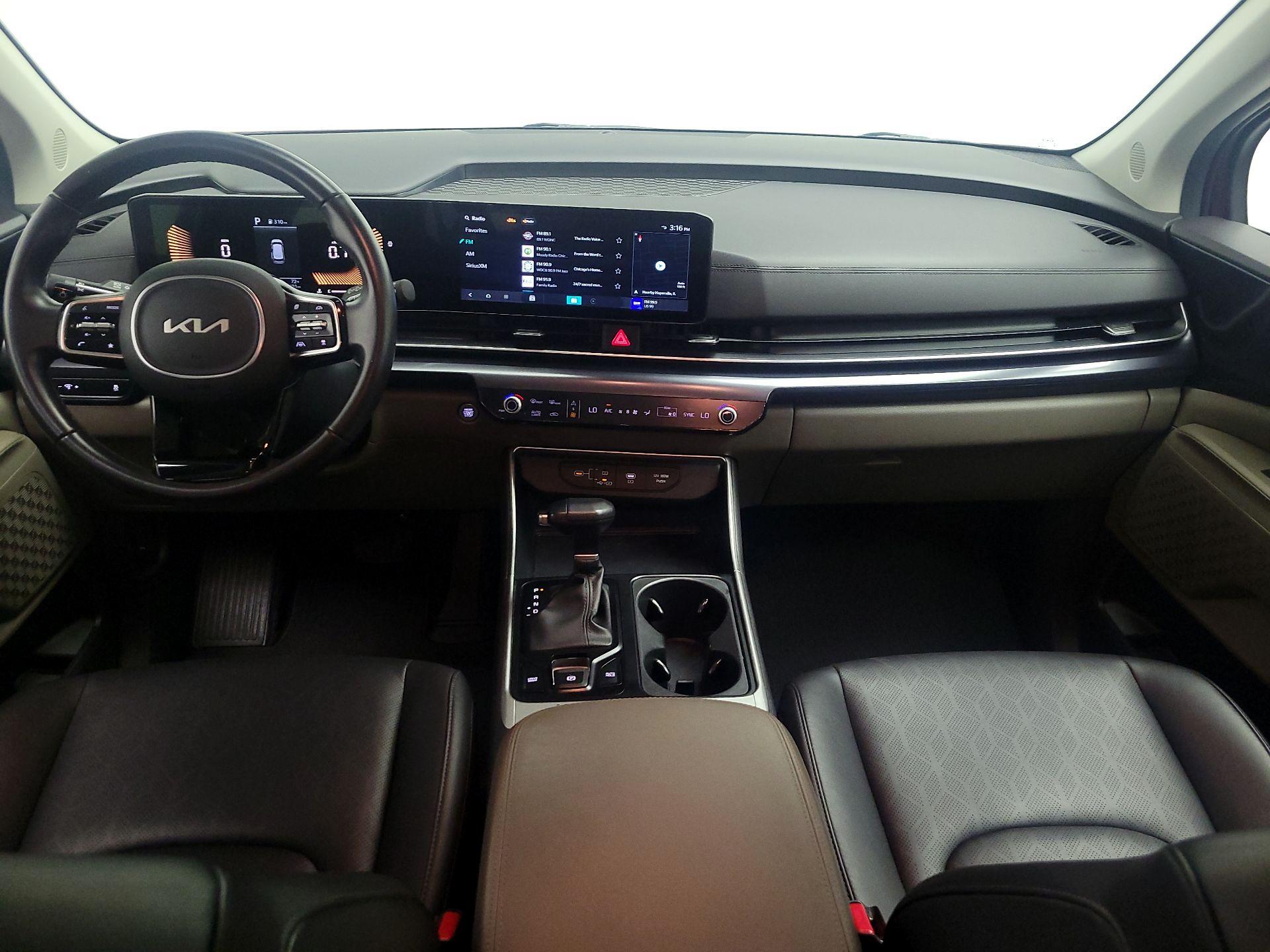 Red 2025 Kia Carnival Minivan Front-Wheel Drive Automatic