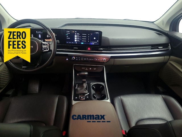 Red 2025 Kia Carnival Minivan Front-Wheel Drive Automatic