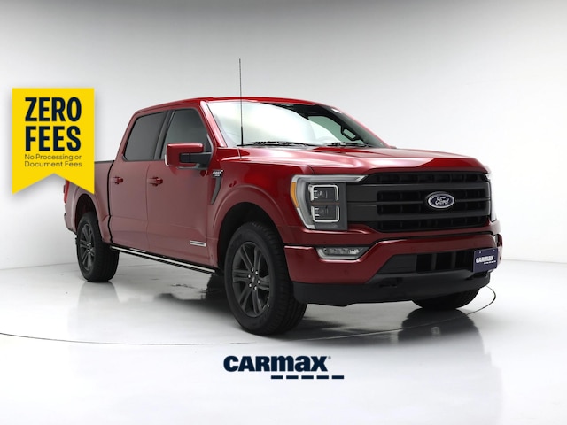 Red 2023 Ford F-150 Pickup Truck Four-Wheel Drive Automatic