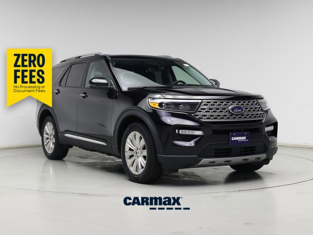 Black 2022 Ford Explorer Hybrid SUV / Crossover All-Wheel Drive Automatic