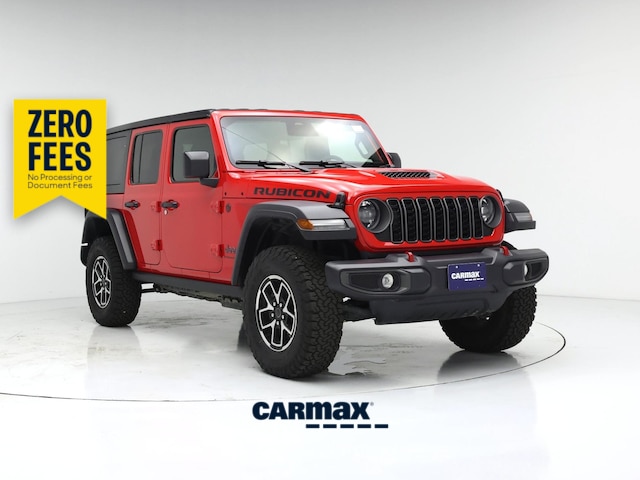 Red 2026 Jeep Wrangler SUV / Crossover Four-Wheel Drive Automatic