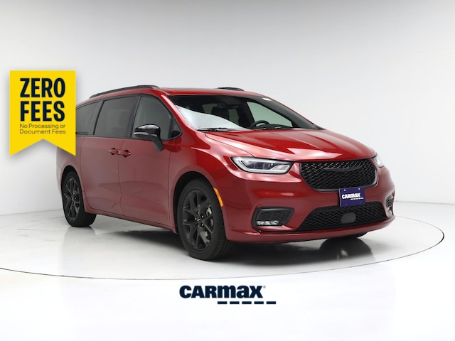 Red 2025 Chrysler Pacifica Minivan Front-Wheel Drive Automatic