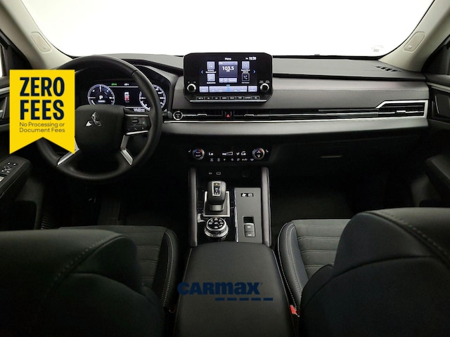 White 2024 Mitsubishi Outlander Hybrid Plug-in SUV / Crossover All-Wheel Drive Automatic