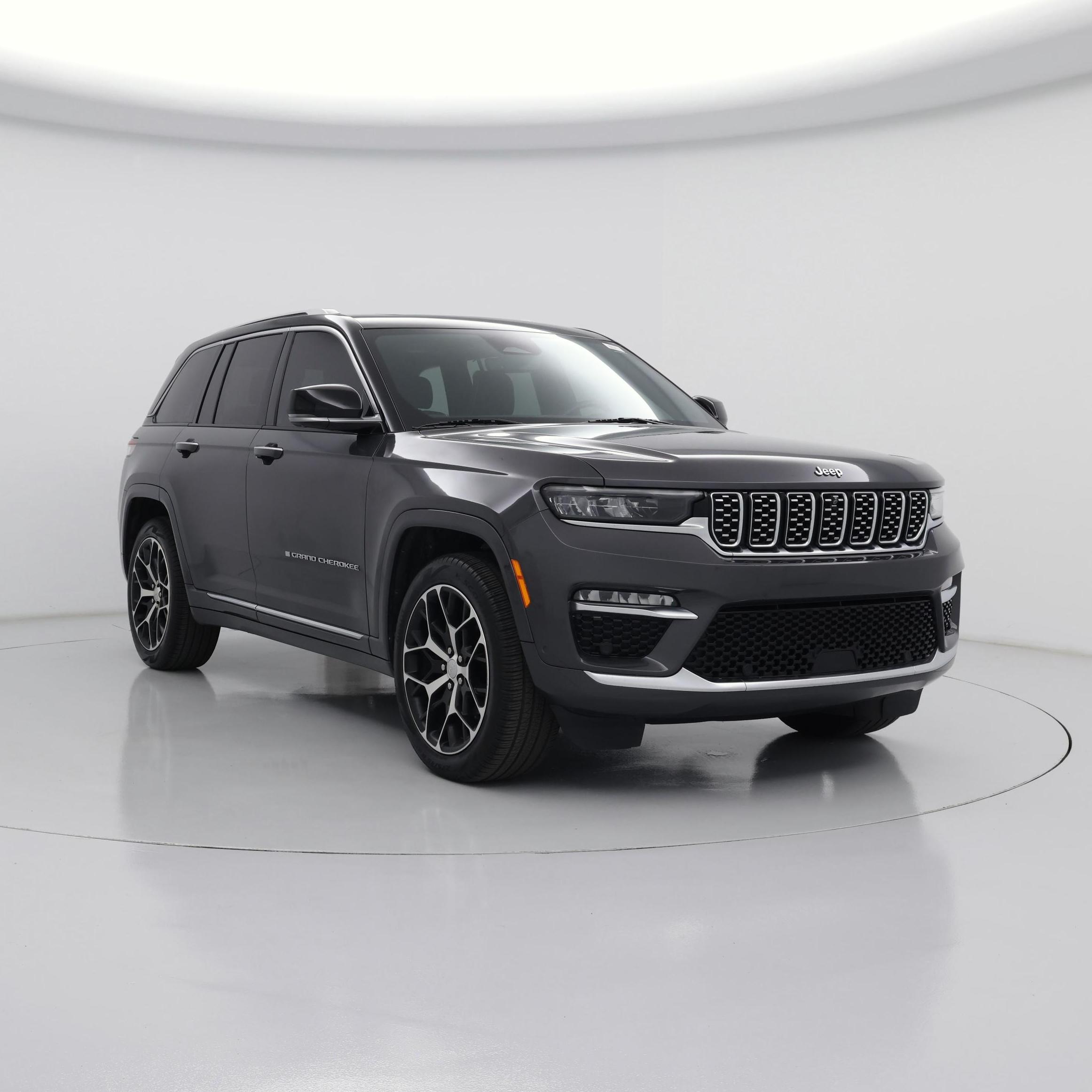 Gray 2024 Jeep Grand Cherokee SUV / Crossover Four-Wheel Drive Automatic