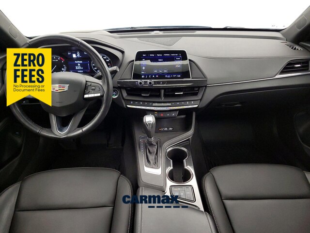 Blue 2023 Cadillac CT4 Sedan All-Wheel Drive Automatic