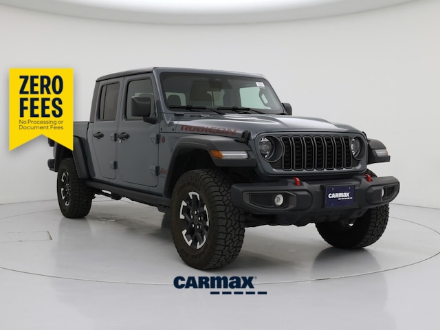 Gray 2026 Jeep Gladiator Pickup Truck Four-Wheel Drive Automatic
