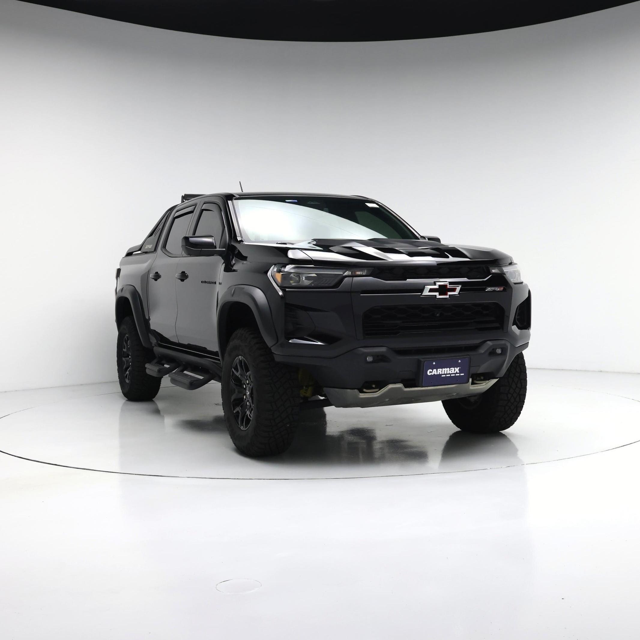 Black 2025 Chevrolet Colorado Pickup Truck Four-Wheel Drive Automatic