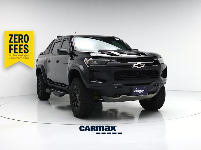 Black 2025 Chevrolet Colorado Pickup Truck Four-Wheel Drive Automatic