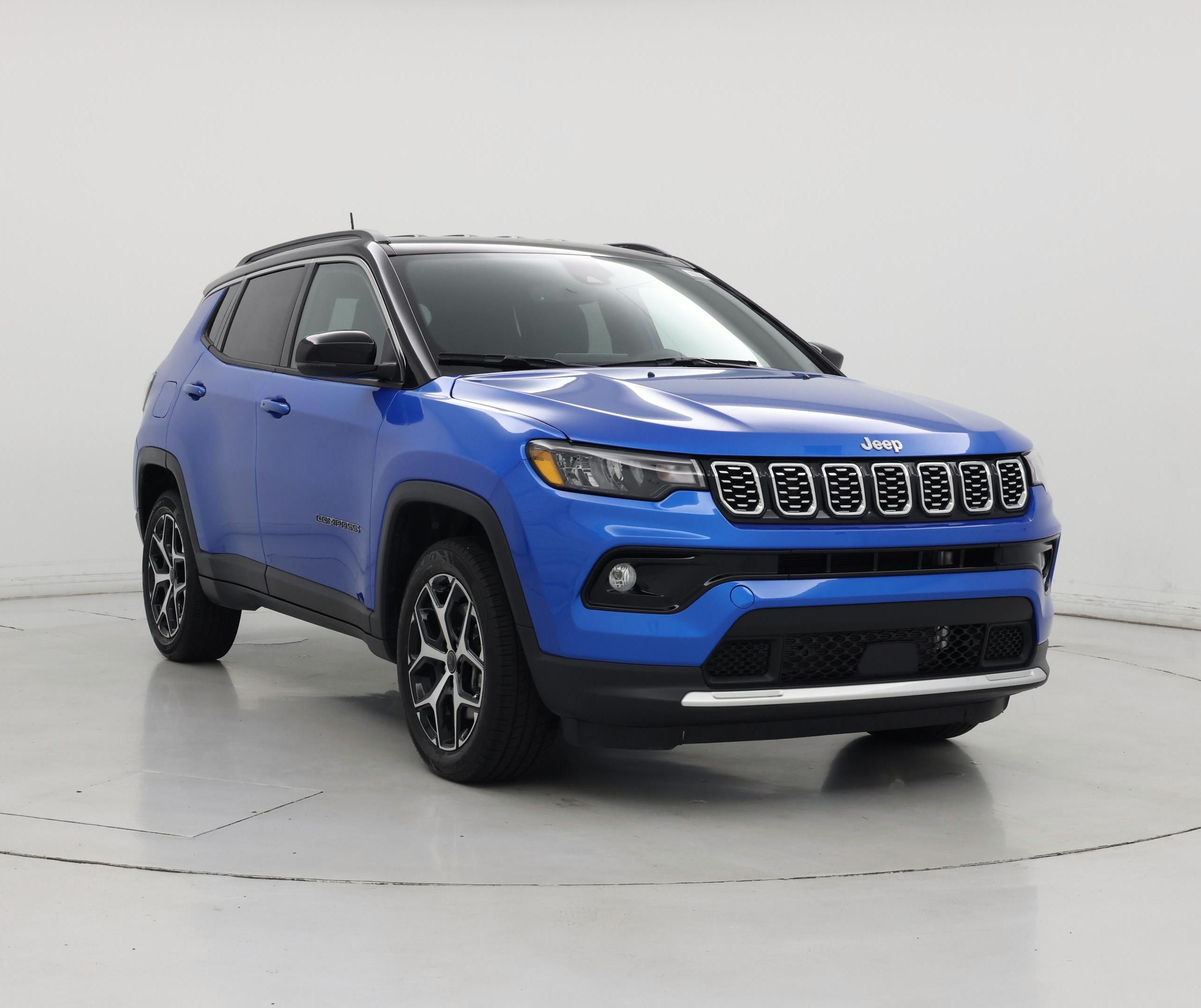 Blue 2025 Jeep Compass SUV / Crossover Four-Wheel Drive Automatic