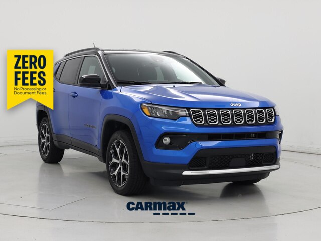 Blue 2025 Jeep Compass SUV / Crossover Four-Wheel Drive Automatic