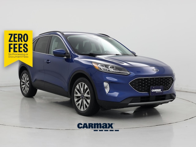 Blue 2022 Ford Escape Hybrid SUV / Crossover All-Wheel Drive Automatic
