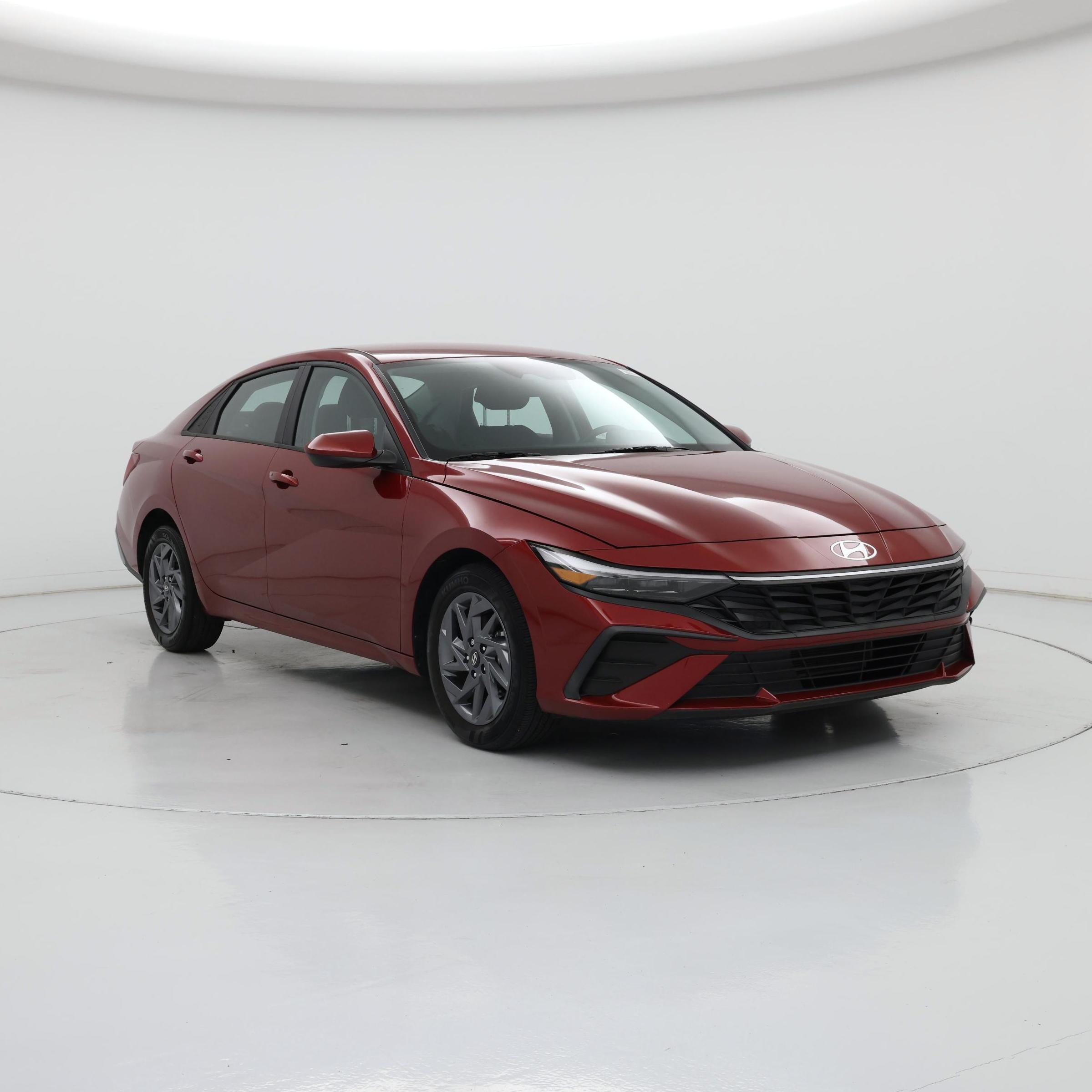 Red 2024 Hyundai Elantra Sedan Front-Wheel Drive Automatic