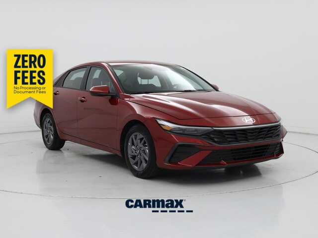 Red 2024 Hyundai Elantra Sedan Front-Wheel Drive Automatic
