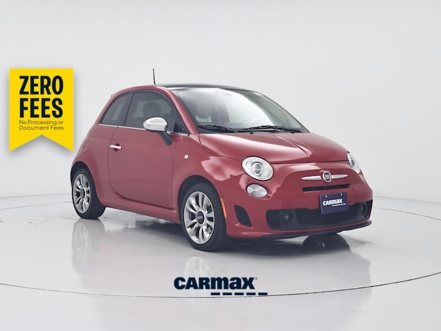 Red 2018 FIAT 500 Hatchback Automatic