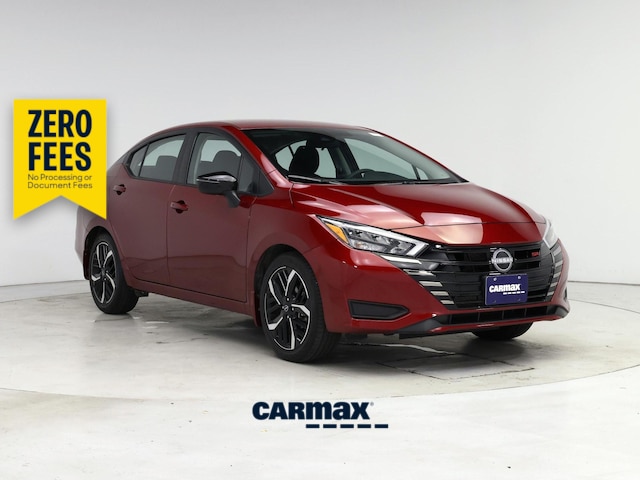 Red (Burgundy) 2025 Nissan Versa Sedan Front-Wheel Drive Automatic