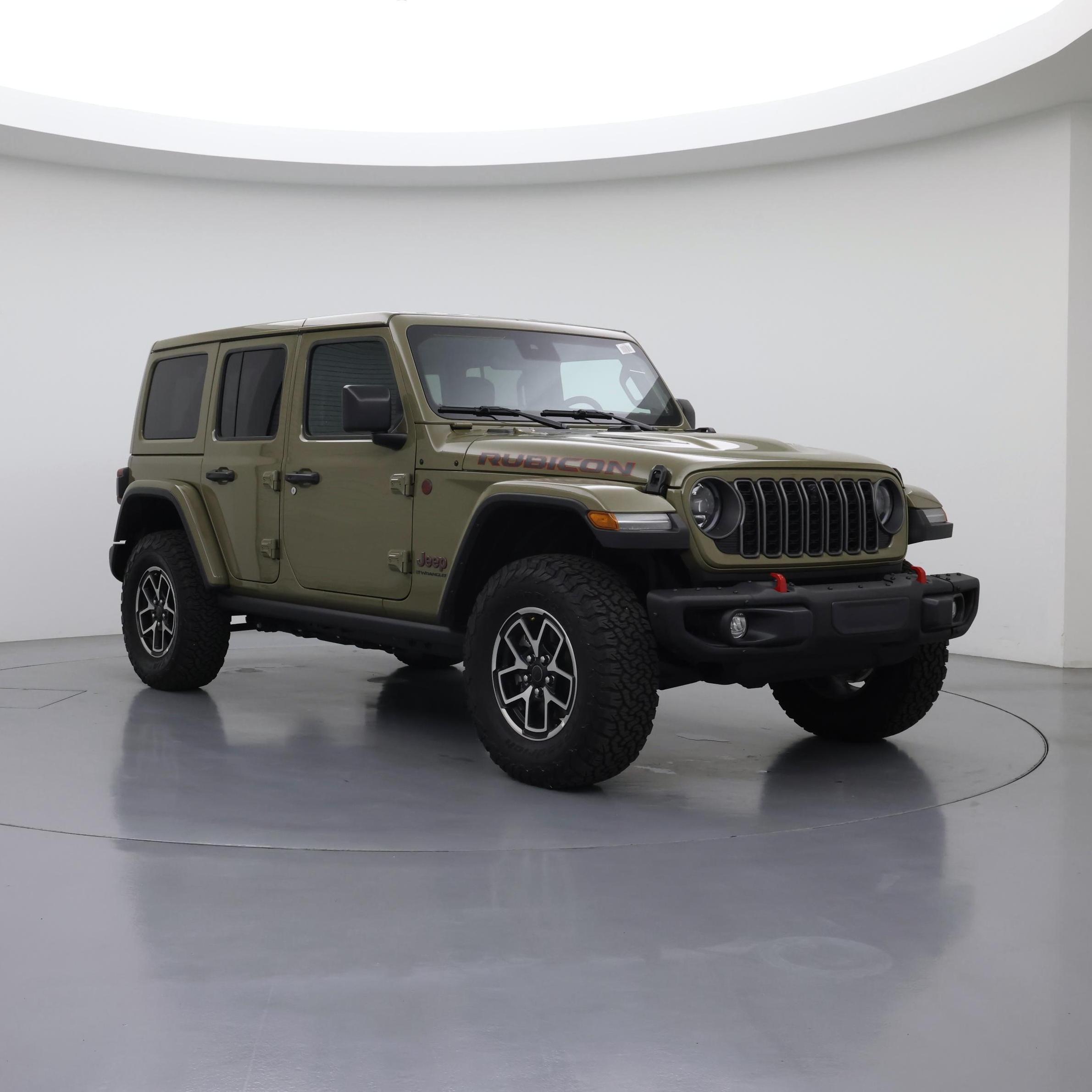 Green 2025 Jeep Wrangler SUV / Crossover Four-Wheel Drive Manual