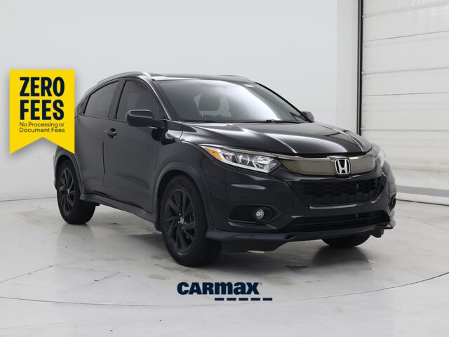 Black 2021 Honda HR-V SUV / Crossover Front-Wheel Drive Automatic