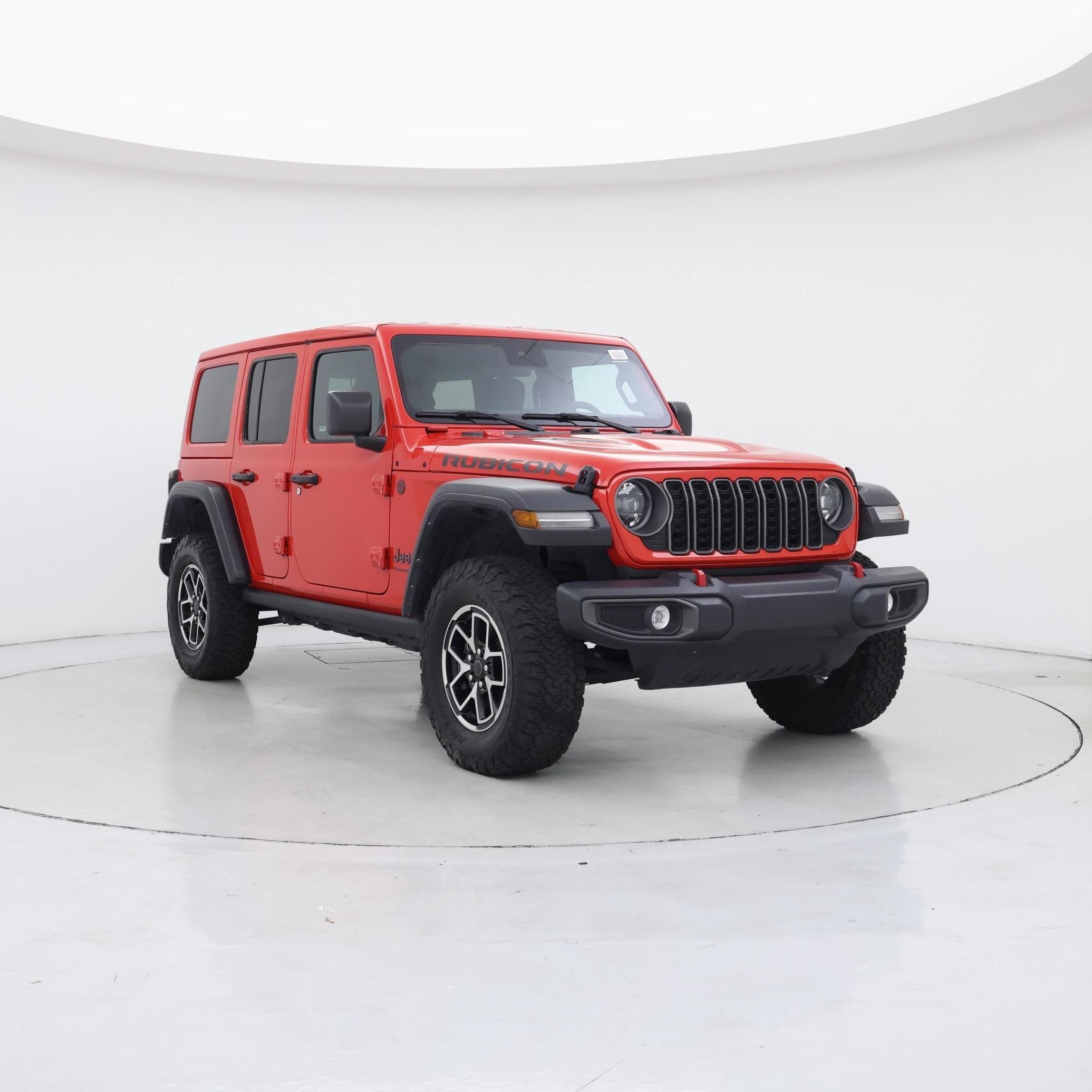 Red 2025 Jeep Wrangler SUV / Crossover Four-Wheel Drive Automatic