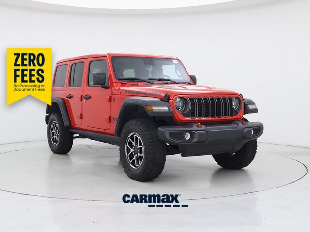 Red 2025 Jeep Wrangler SUV / Crossover Four-Wheel Drive Automatic