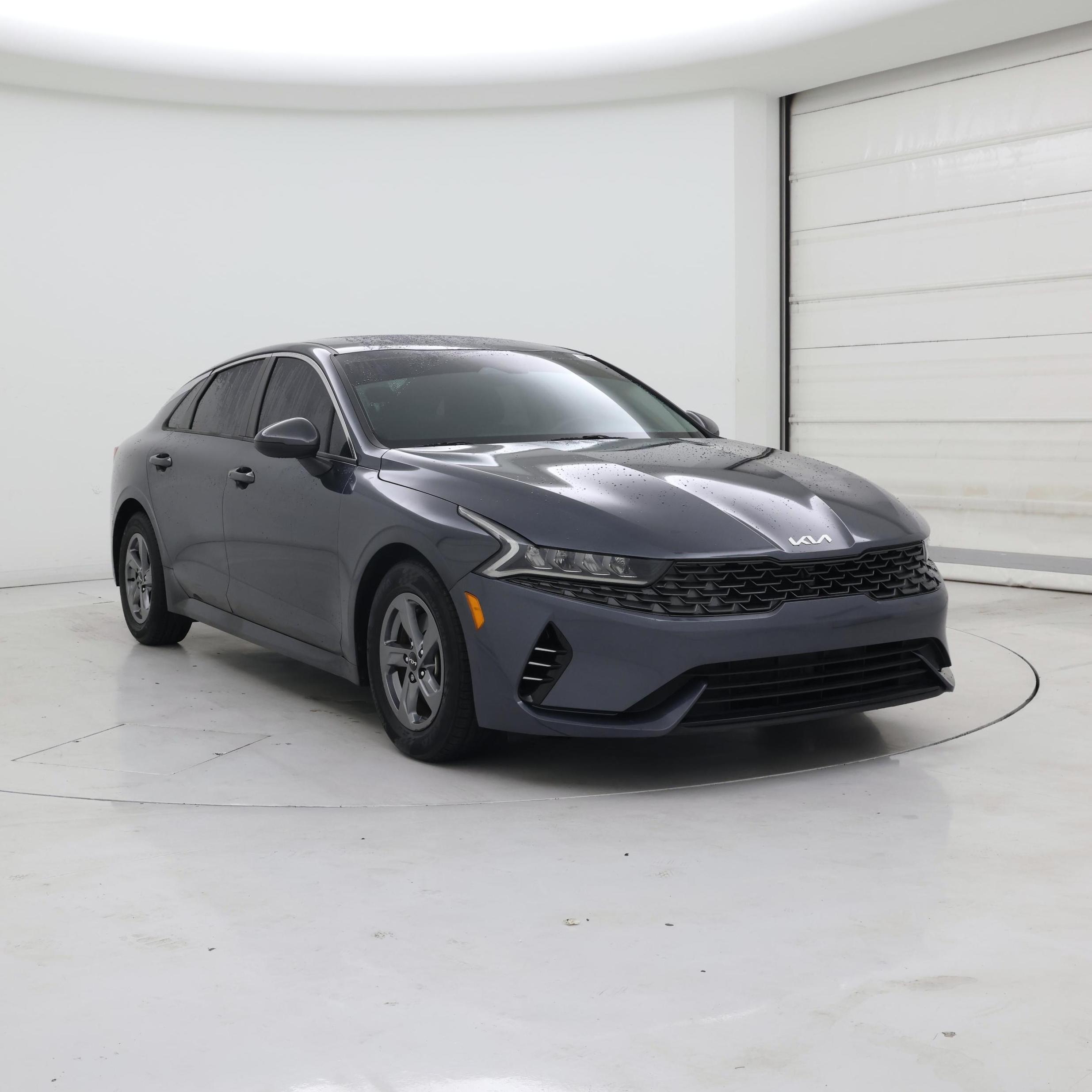 Gray 2022 Kia K5 Sedan Front-Wheel Drive Automatic