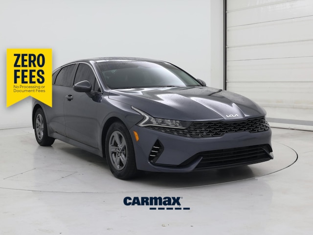 Gray 2022 Kia K5 Sedan Front-Wheel Drive Automatic