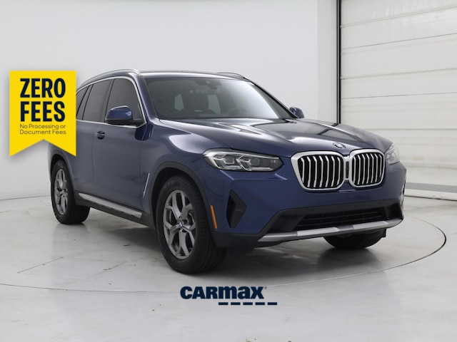 Blue 2023 BMW X3 SUV / Crossover Rear-Wheel Drive Automatic
