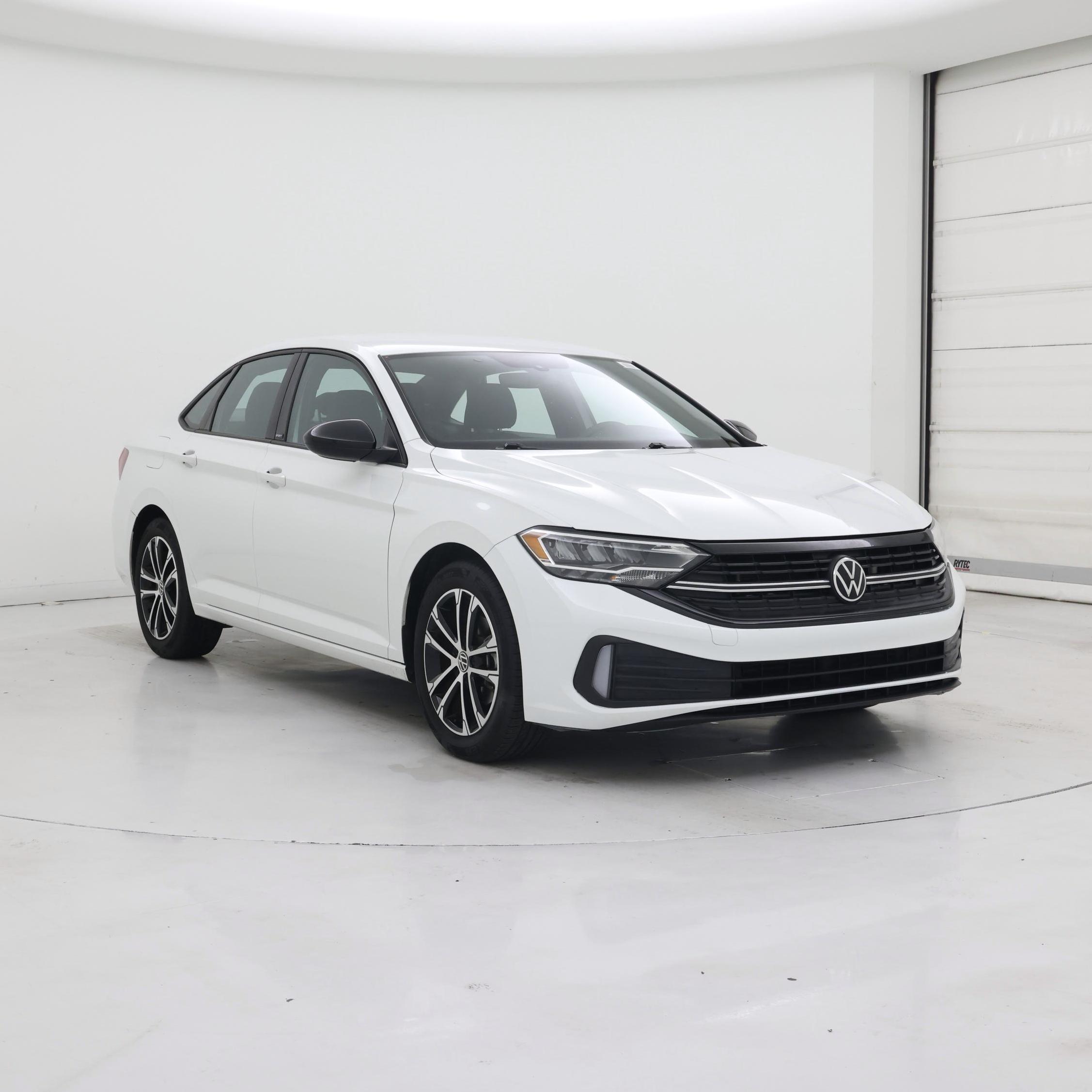 White 2023 Volkswagen Jetta Sedan Front-Wheel Drive Automatic