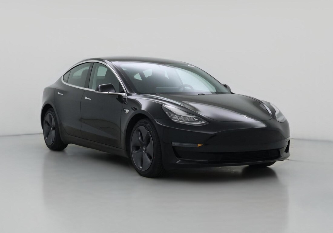 2020 Tesla Model 3 Long Range All-Wheel Drive in Black — CarMax photo