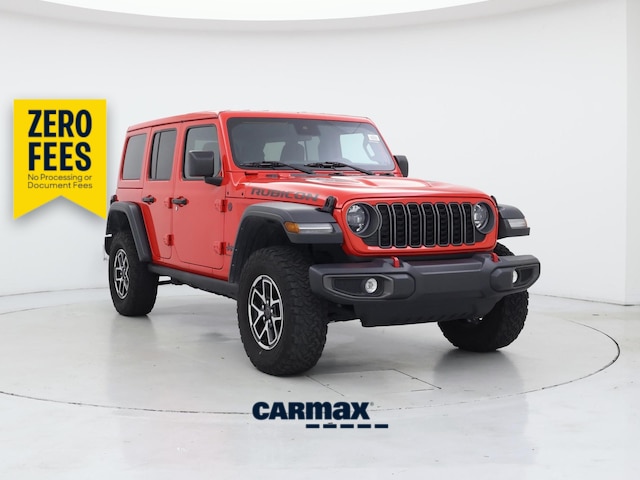 Red 2025 Jeep Wrangler SUV / Crossover Four-Wheel Drive Automatic