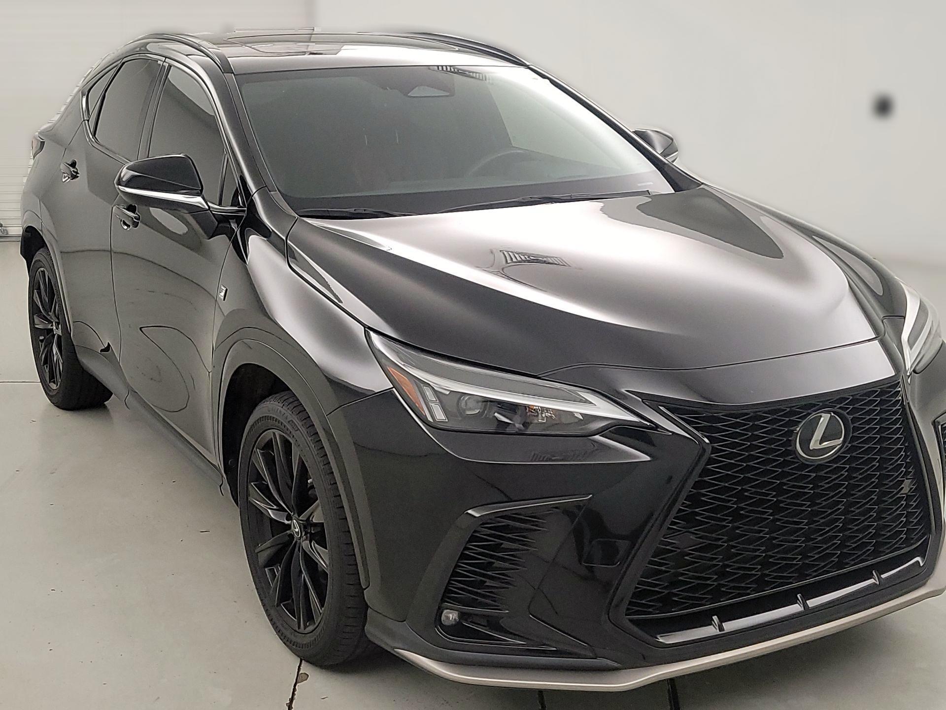 Used Black Lexus NX 350 near me for sale