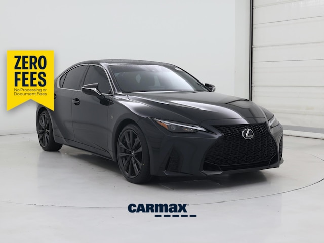 Black 2025 Lexus IS Sedan Rear-Wheel Drive Automatic