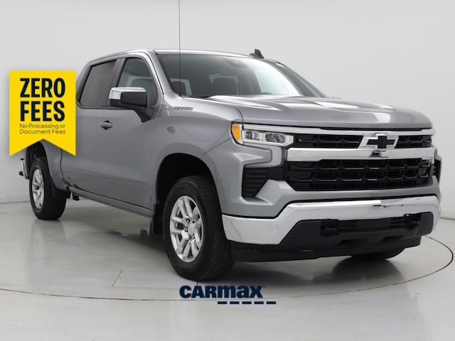 Gray 2024 Chevrolet Silverado 1500 Pickup Truck Four-Wheel Drive Automatic